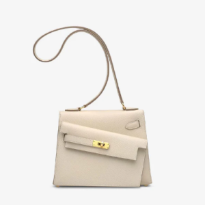 Hermès Kelly En Desordre & Sellier 20 Craie  10 Epsom 2024 W