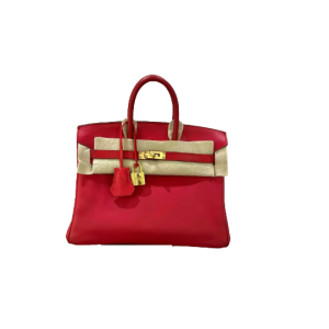Hermès Birkin  25 Rouge Casaque Q5 Swift 2019 D
