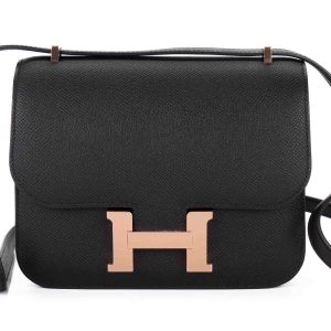 Hermès Constance  18 Black 89 Epsom 2024 W