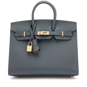 Hermès Birkin  25 Gris Misty H0 Epsom 2024 W