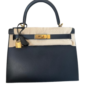 Hermès Kelly Sellier 28 Black 89 Tadelakt 2024 W