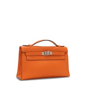 Hermès Kelly Pochette Capucine 9T Swift 2020 Y
