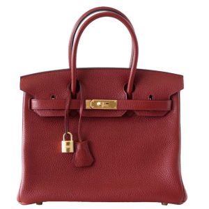 Hermès Birkin  30 Rouge H 55 Togo 2019 D