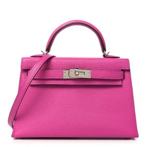 Hermès Kelly Sellier 20 Magnolia 9I Chevre Myzore 2024 W