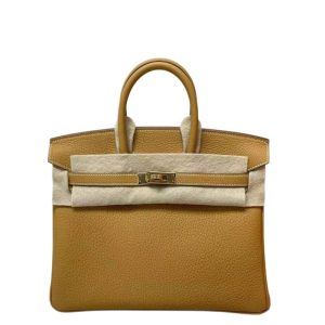 Hermès Birkin  25 Natural Sable 21 Togo 2024 W
