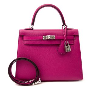Hermès Kelly  25 Rose Poupre L3 Togo 2019 D