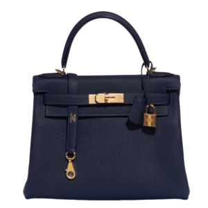 Hermès Kelly  28 Blue Nuit 2Z Togo 2017 A