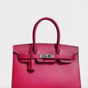 Hermès Birkin Sellier 30 Rouge Ruby B5 Epsom 2024 W