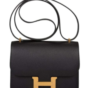 Hermès Constance  18 Black 89 Epsom 2020 Y