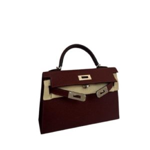 Hermès Kelly Sellier 20 Rouge H 55 Epsom 2024 W