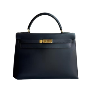 Hermès Kelly  32 Blue Deep S4 Box 2016 X