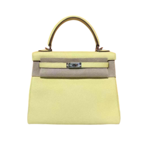 Hermès Kelly  25 Jaune Poussin 1Z Togo 2023 B