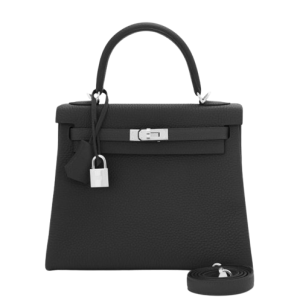 Hermès Kelly  25 Black 89 Togo 2024 W