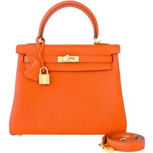 Hermès Kelly  25 Orange H 93 Togo 2023 B