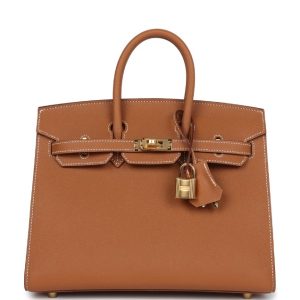 Hermès Birkin Sellier 25 Gold 37 Epsom 2024 W