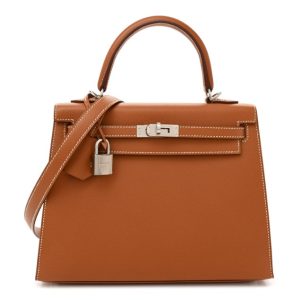 Hermès Kelly Sellier 25 Gold 37 Epsom 2024 W