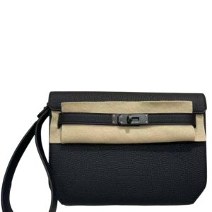 Hermès Kelly Depeche 25 Black 89 Togo 2024 W