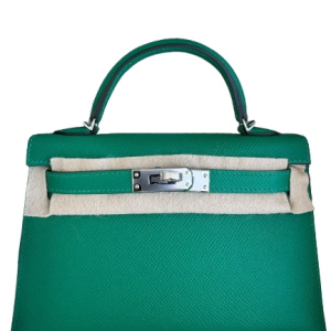Hermès Kelly Sellier 20 Vert Vertigo U4 Epsom 2024 W