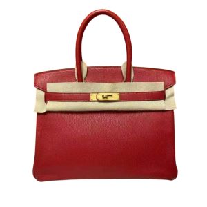 Hermès Birkin  30 Braise 95 Chevre Coromandel 2010 N