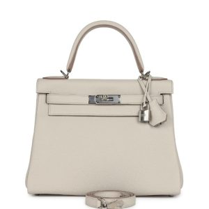 Hermès Kelly  25 Beton 8L Togo 2023 B