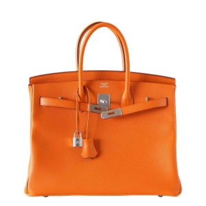 Hermès Birkin  35 Orange H 93 Epsom 2005 I
