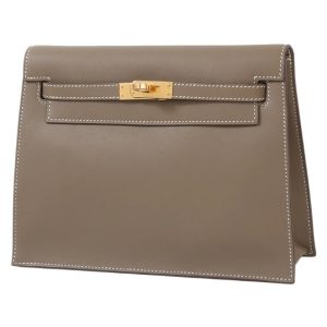 Hermès Kelly Danse 22 Etoupe  18 Swift 2024 W