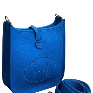 Hermès Evelyne  Mini Blue Hydra  T71 Clemence 2024 W