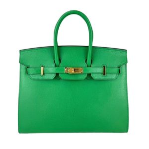 Hermès Birkin Sellier 25 Bambou 1K Chèvre Chamkila 2024 W