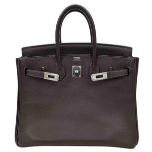 Hermès Birkin  25 Chocolat  47 Epsom 2005 I