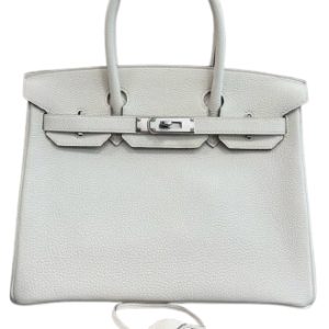 Hermès Birkin  30 Mushroom 0T, Vanille Y1 Togo 2023 B