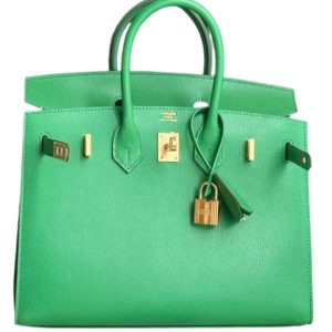 Hermès Birkin Sellier 25 Bambou 1K Chèvre Chamkila 2024 W