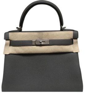 Hermès Kelly  32 Gris Etain 8F Togo 2018 C