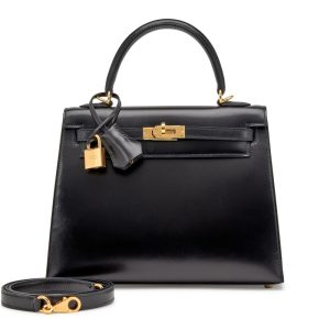 Hermès Kelly  25 Black 89 Box 2024 W