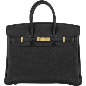 Hermès Birkin  25 Black 89 Togo 2024 W