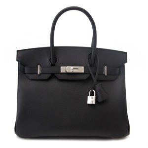 Hermès Birkin  30 Black 89 Epsom 2023 B