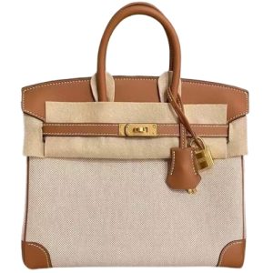 Hermès Birkin  25 Gold 37 Swift, Toile 2024 W