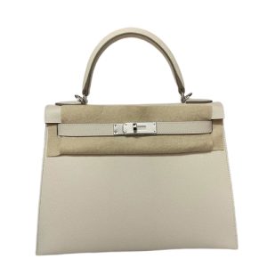 Hermès Kelly Sellier 28 Craie  10 Epsom 2024 W
