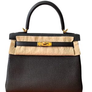 Hermès Kelly  25 Black 89 Togo 2021 Z