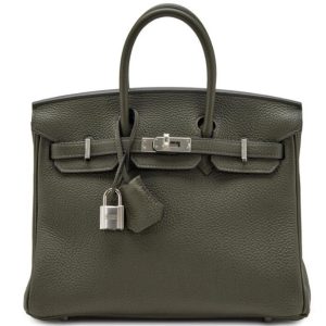 Hermès Birkin  25 Vert Gris C6 Togo 2024 W
