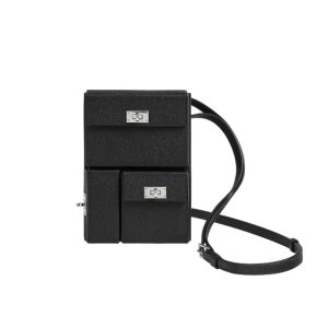 Hermès Kelly Multipocket Black 89 Epsom 2024 W