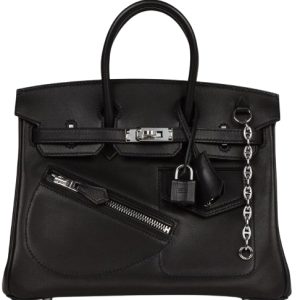 Hermès Birkin Rock 25 Black 89 Volupto 2024 W