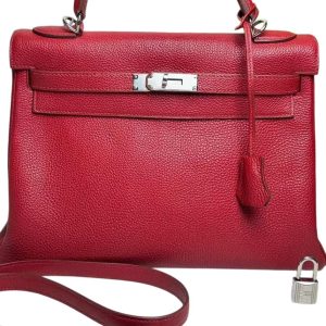 Hermès Kelly  32 Rouge Casaque Q5 Togo 2009 M
