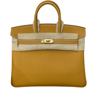 Hermès Birkin  25 Natural Sable 21 Togo 2024 W