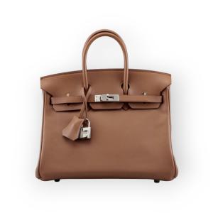 Hermès Birkin Verso 25 Alezan 3G, Beige Marfa 8Q Swift 2025 W