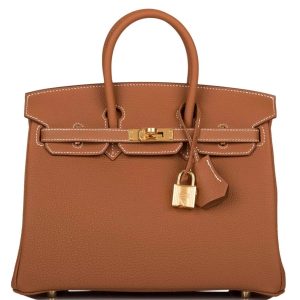 Hermès Birkin  25 Gold 37 Togo 2025 K