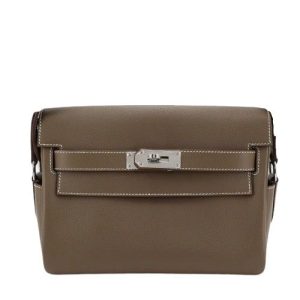 Hermès Kelly Messenger Etoupe  18 Evercolor 2025 K
