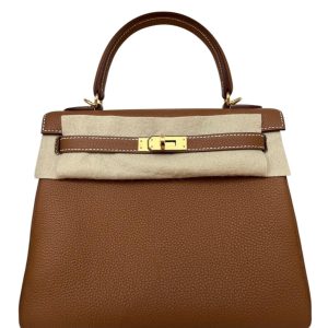 Hermès Kelly  25 Gold 37 Togo 2025 K