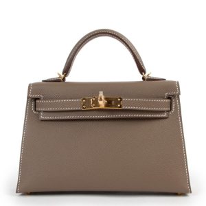 Hermès Kelly Sellier 20 Etoupe  18 Epsom 2025 W
