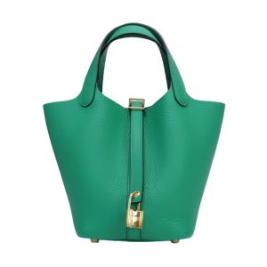 Hermès Picotin  18 Vert Vertigo U4 Clemence 2025 K