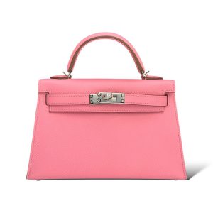 Hermès Kelly Sellier 20 Rose Confetti 1Q Epsom 2025 K
